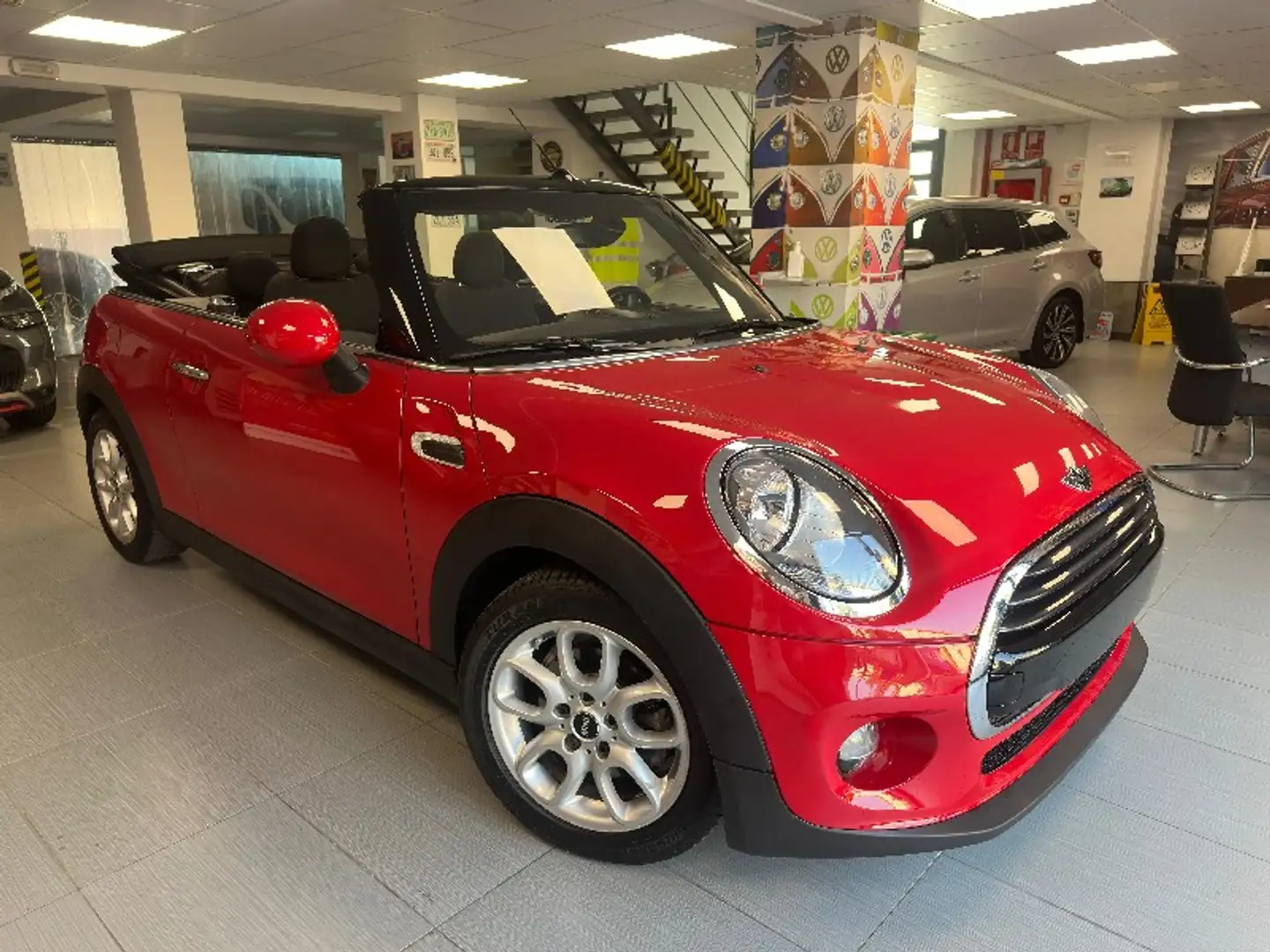 MINI Cooper Cabrio FINITION CHILI 140 CV Rojo - 1