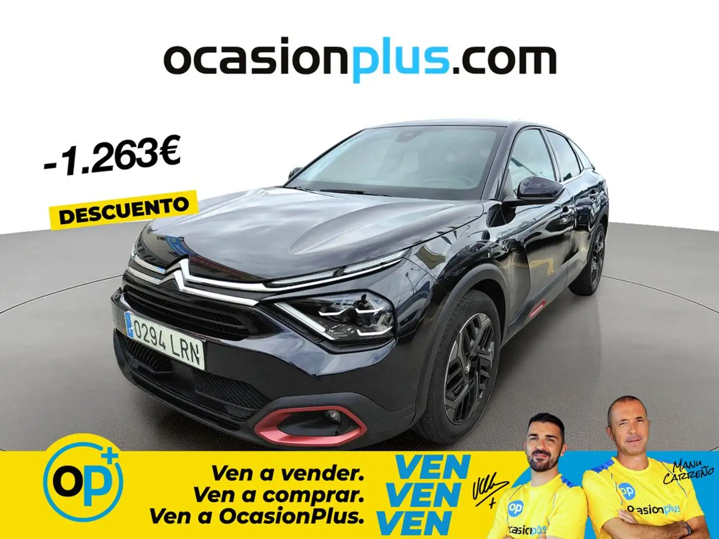 Citroen C4 1.2 PureTech Feel Pack S&S 130 Negro - 1