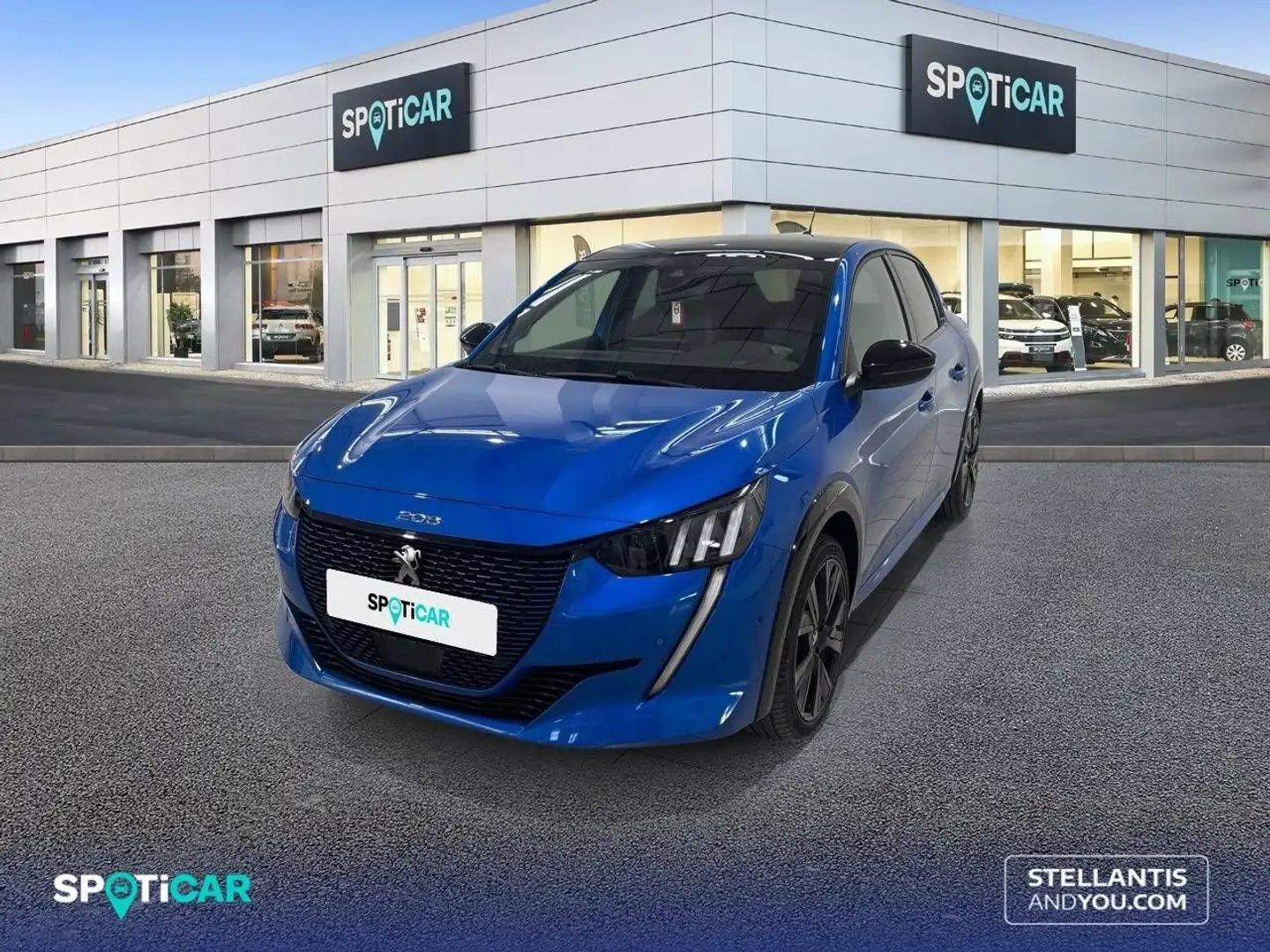 Peugeot 208 GT Eléctrico 100kW Bleu - 1