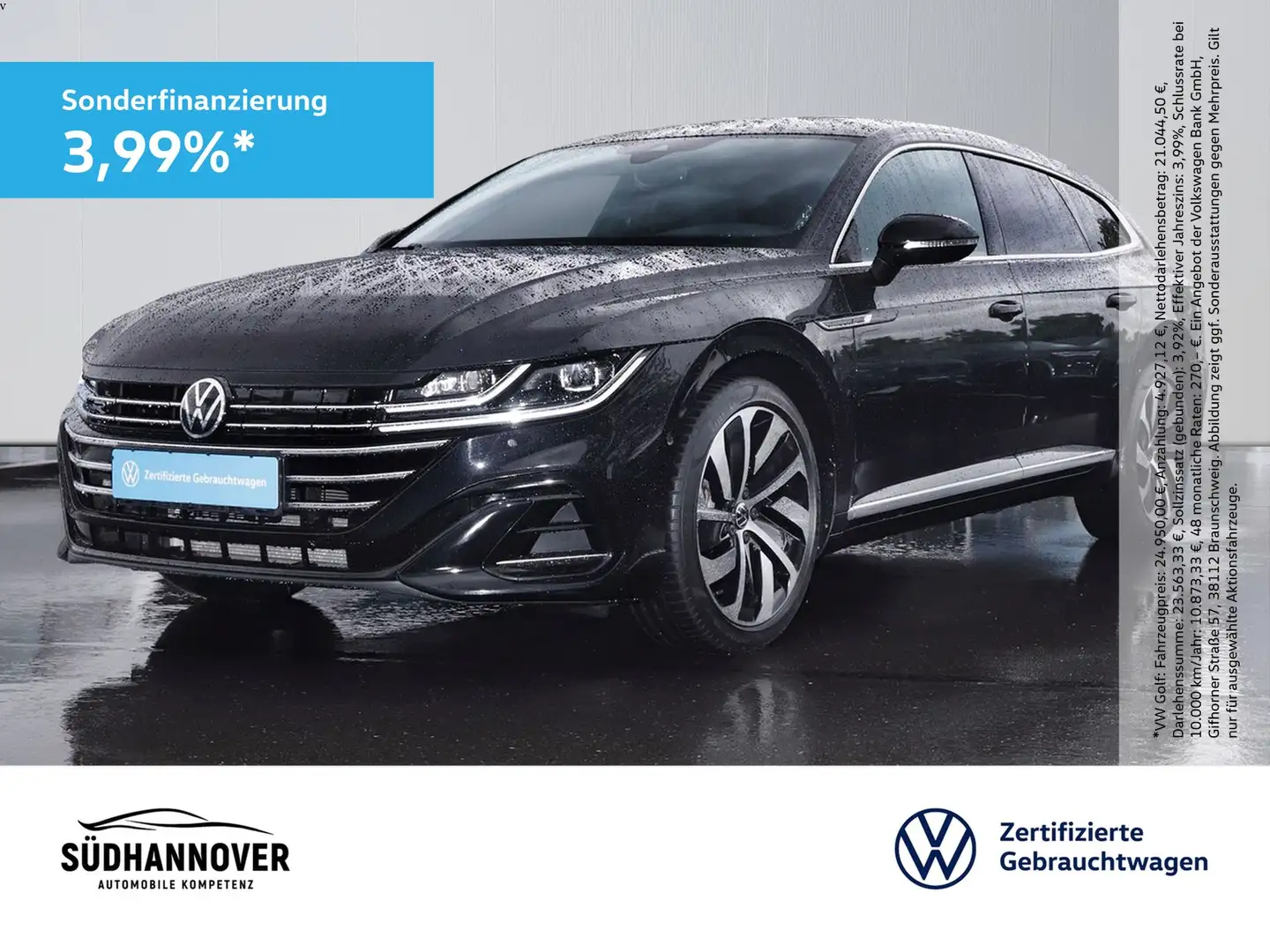 Volkswagen Arteon Shooting Brake 1.4 TSI eHybrid DSG RearView+LED... Schwarz - 1