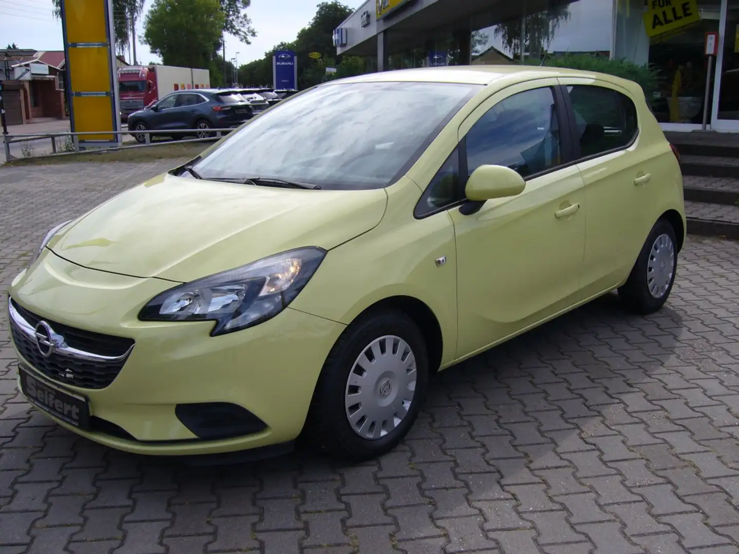 Opel Corsa-e Corsa E 1.4 Edition ecoFlex S/S (Euro 6) Gelb - 2
