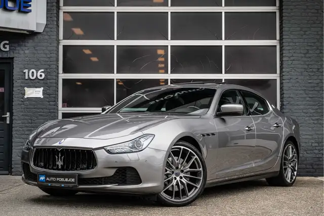 Maserati Ghibli 3.0 V6 D Schuif/kantel dak, Leder, 21LM, 275 PK, H