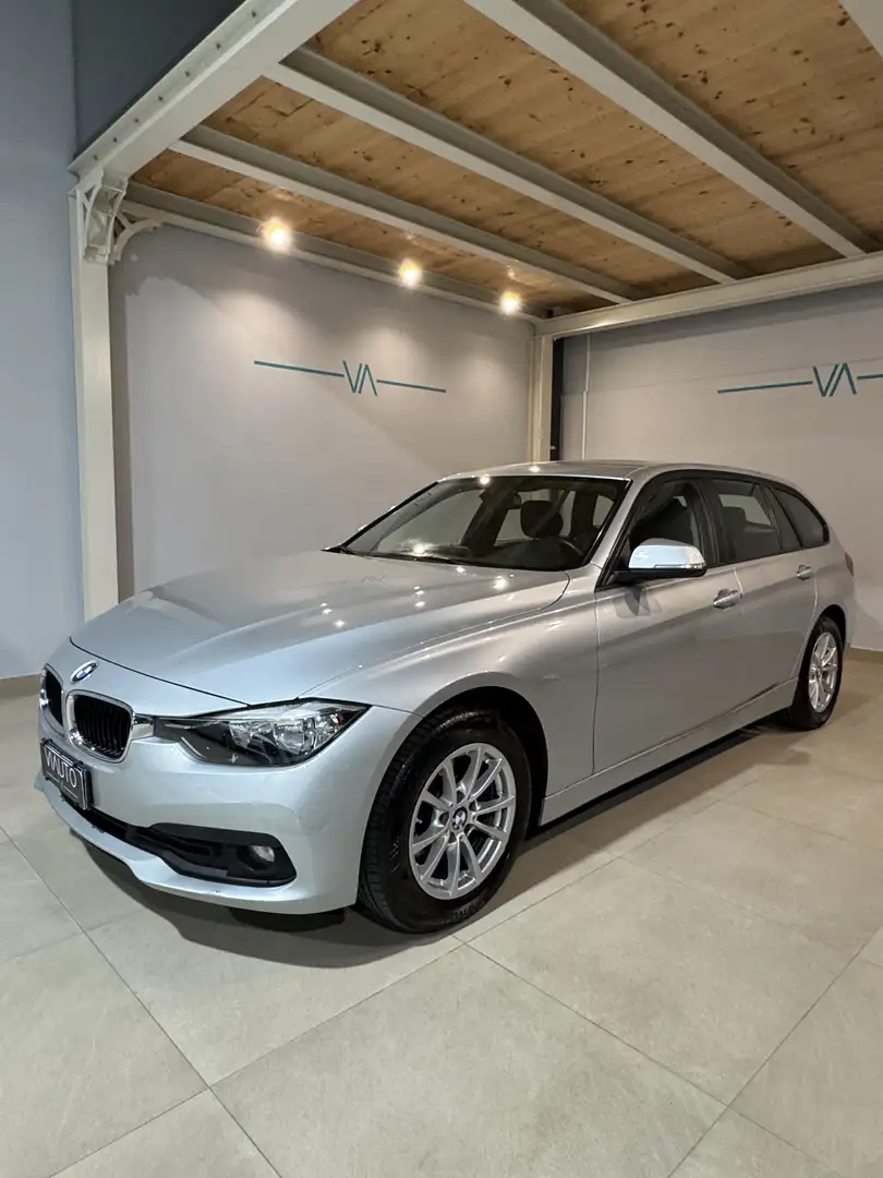 BMW 316 Serie 3 F31 Touring 316d auto *OK NEOPATENTATI* Argento - 2