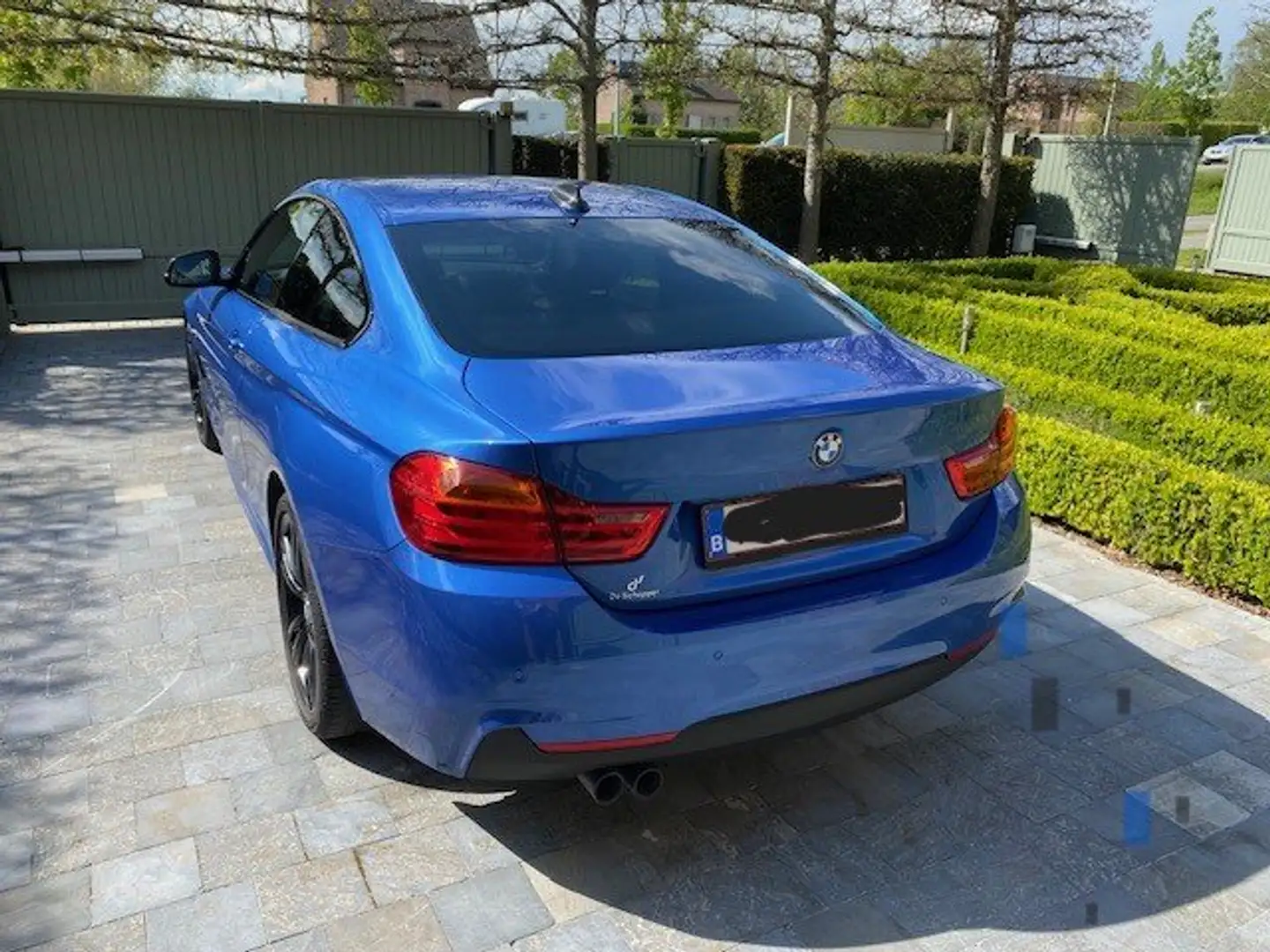 BMW 435 435d Coupe xDrive Aut. Sport Line Синій - 2