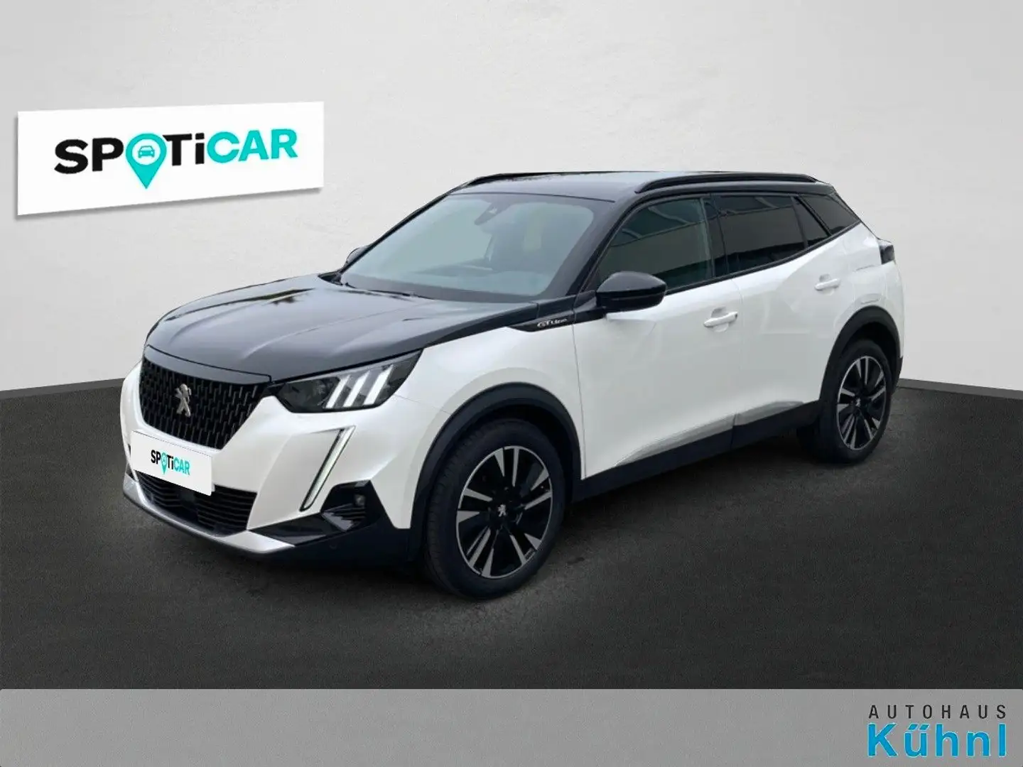 Peugeot 2008 GT Line PureTech 130 EAT8 Automatik, AHK Blanc - 1