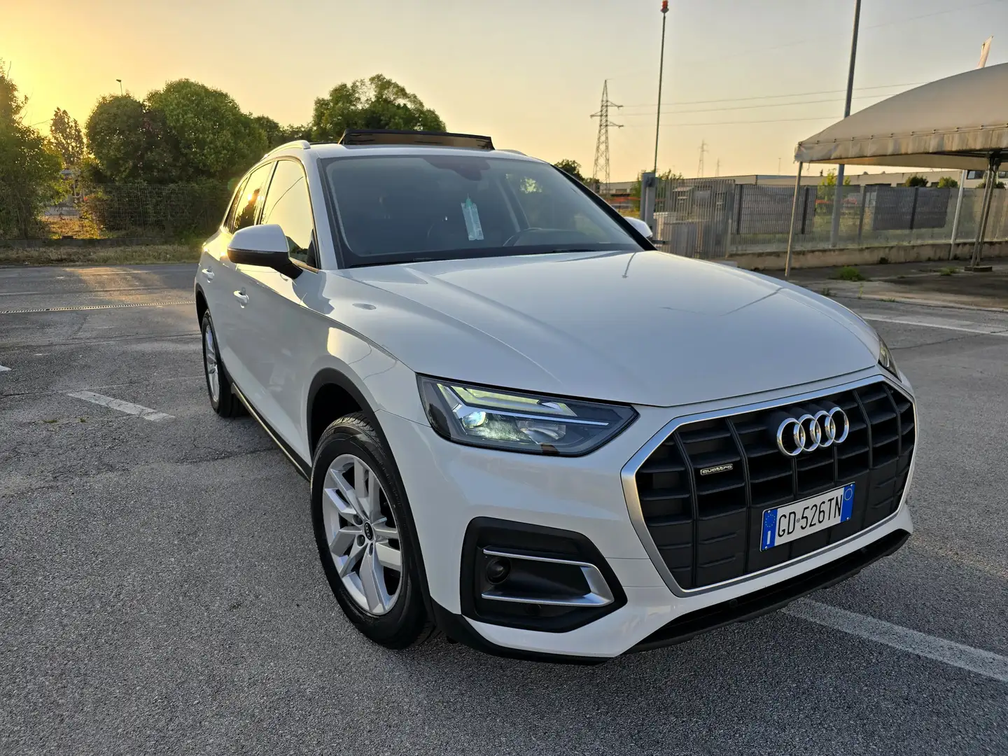 Audi Q5 Q5 40 2.0 tdi mhev 12V Business quattro s-tronic Blanc - 1