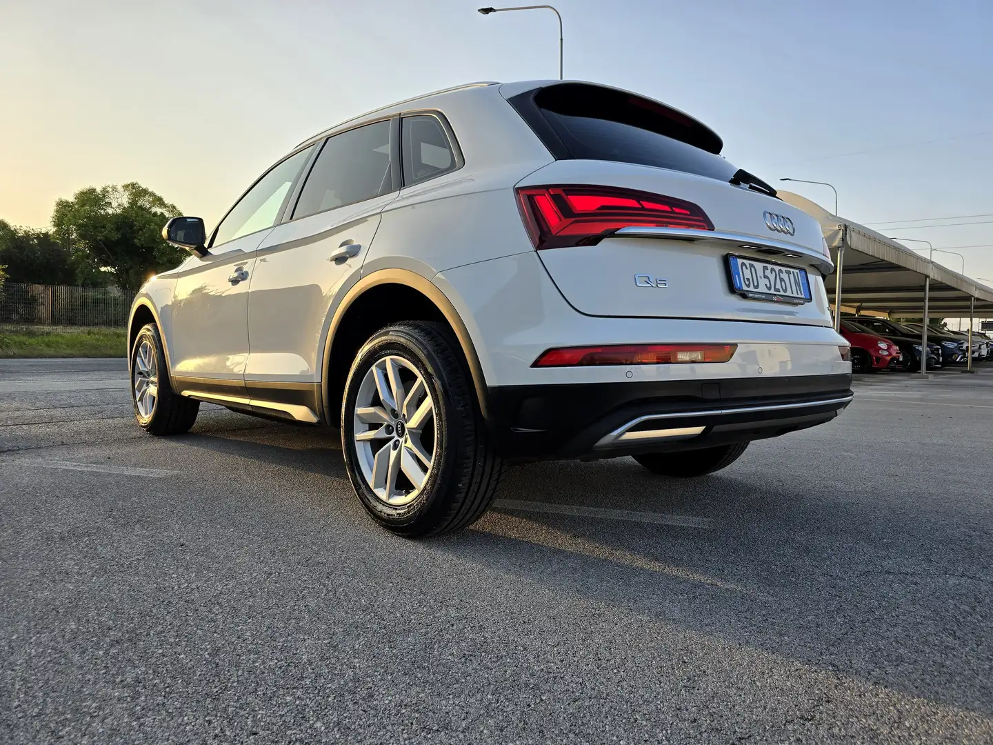 Audi Q5 Q5 40 2.0 tdi mhev 12V Business quattro s-tronic Blanc - 2