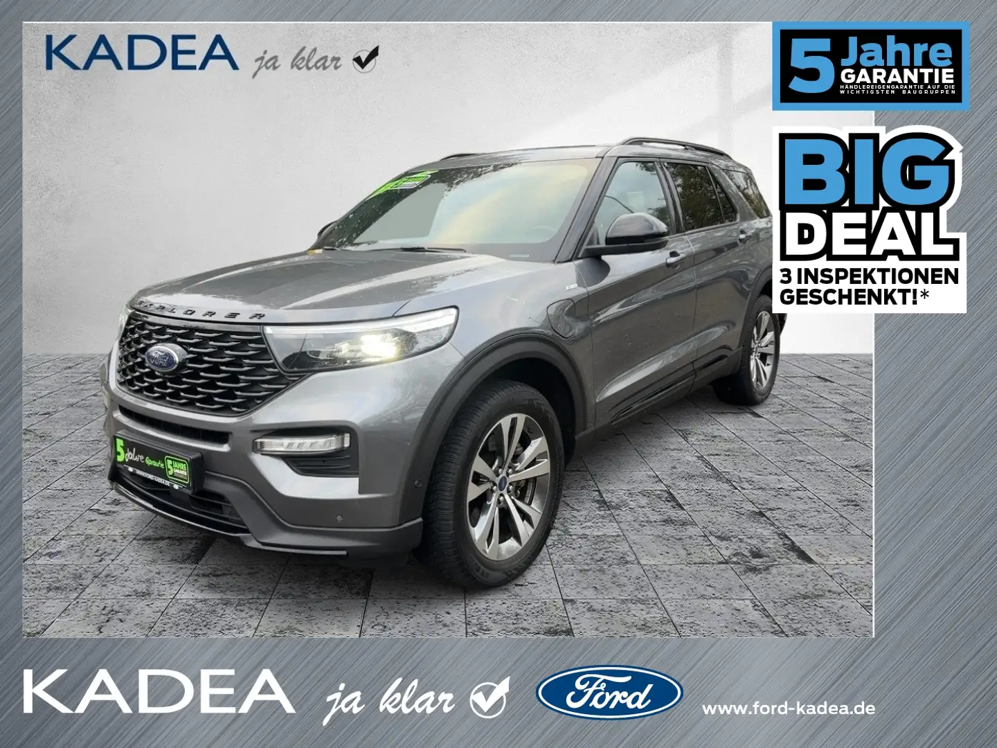 Ford Explorer 3.0 ST-Line ACC|Schiebedach|Navi Gris - 1