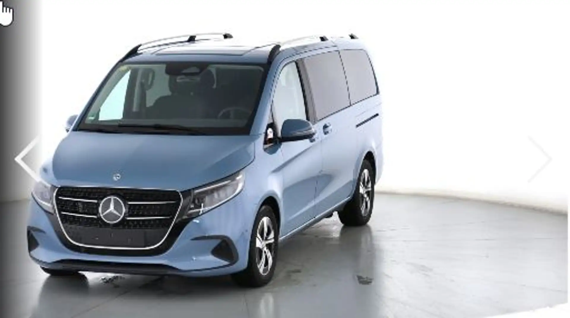 Mercedes-Benz V 220 d STYLE Lang LED+AHK+DISTR+KAM+NAVI Blau - 1