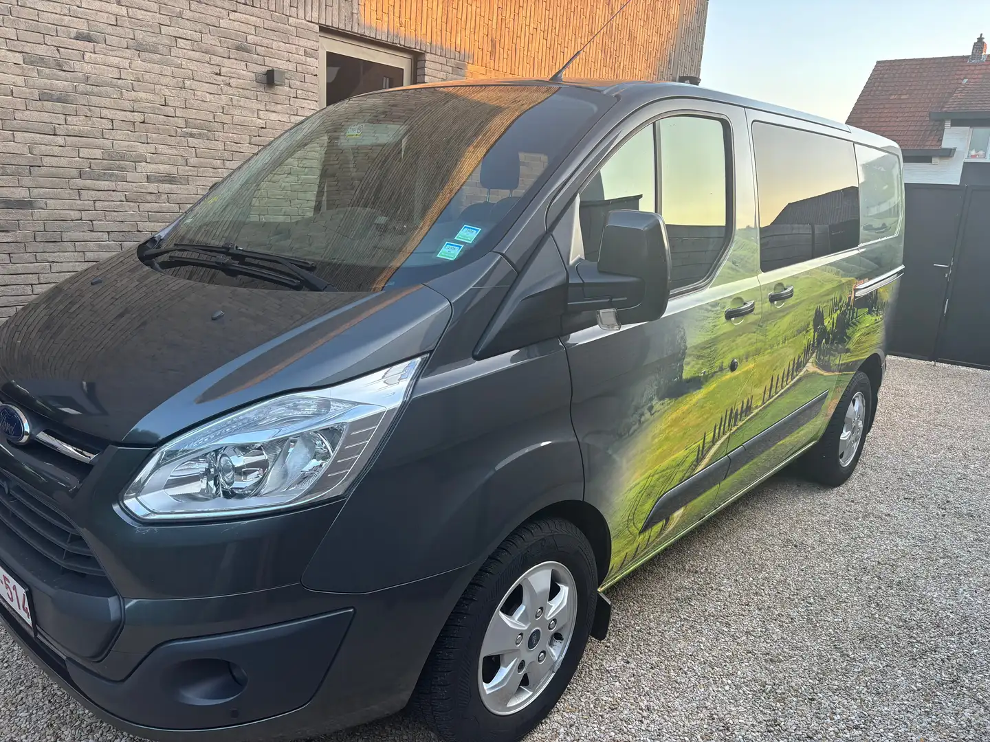 Ford Transit Custom Mixto Brun - 2