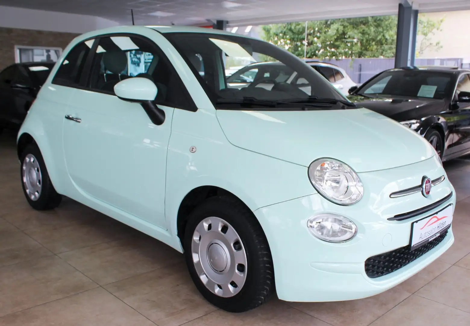 Fiat 500 1.0 GSE Pop Klima DAB 1.Hand Multi USB BC Groen - 1