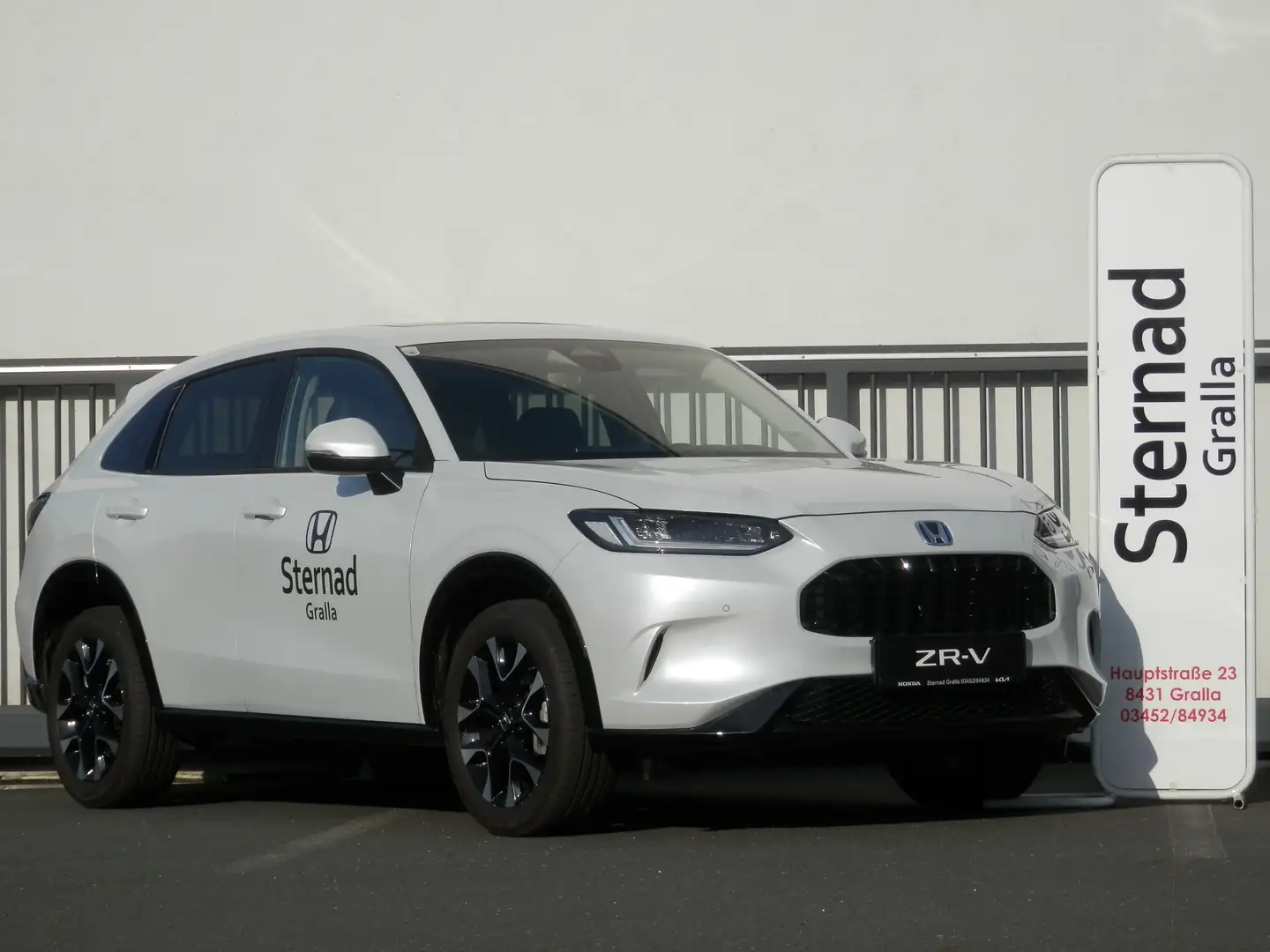 Honda ZR-V 2,0 i-MMD Hybrid Advance Aut. Weiß - 2