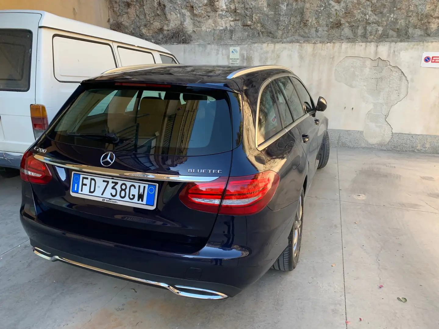 Mercedes-Benz C 200 C SW 200 d (bt) Sport Blu/Azzurro - 2