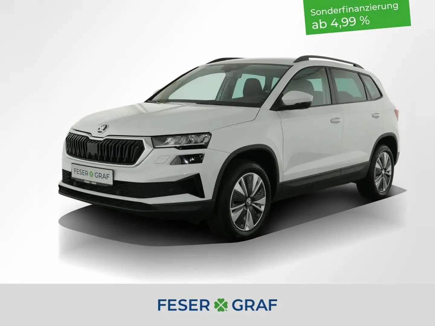 Skoda Karoq 1.5TSI Ambition LED ACC DAB PDC RearView Weiß - 1
