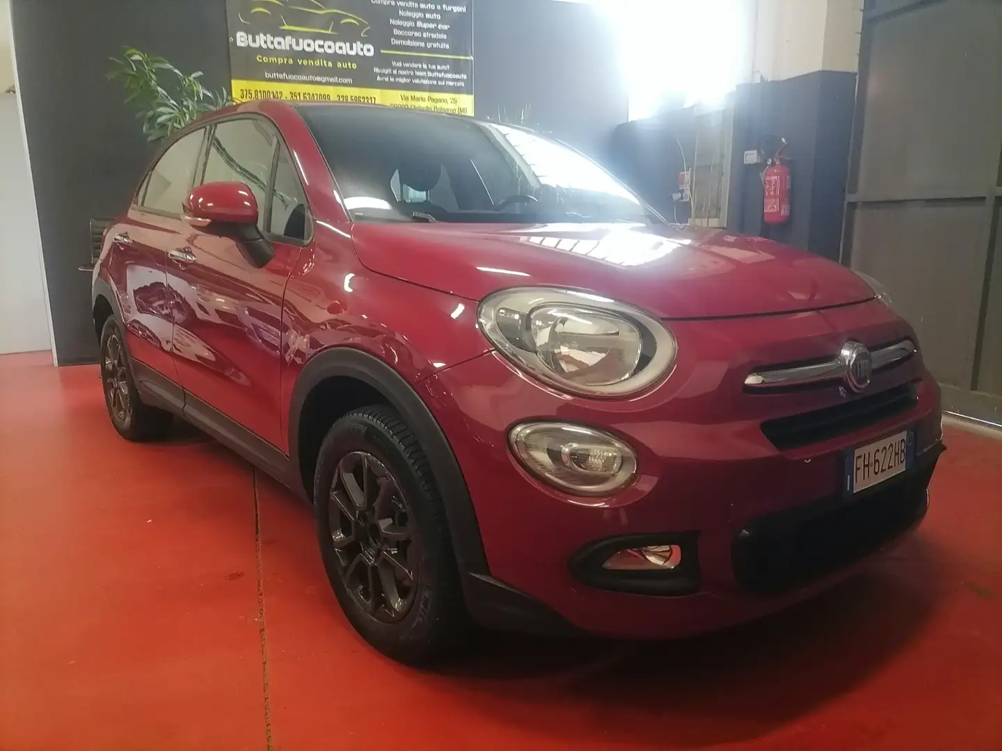 Fiat 500X 1.6 E-Torq 110 CV Pop Star Rood - 1