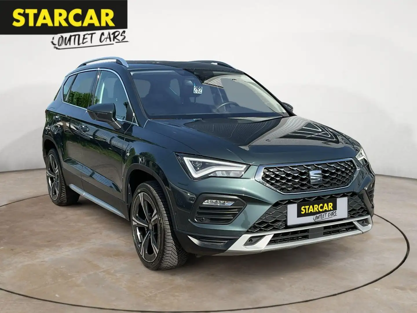 SEAT Ateca XPERIENCE 2,0TDI+PANO+ACC+LEDER+AHK+BEATS+19" Zelená - 1