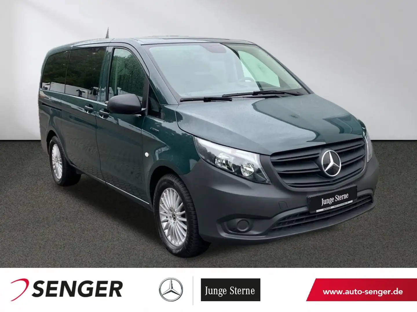 Mercedes-Benz eVito 129 LKW-Zulassung Tourer Pro lang Klima Vert - 1