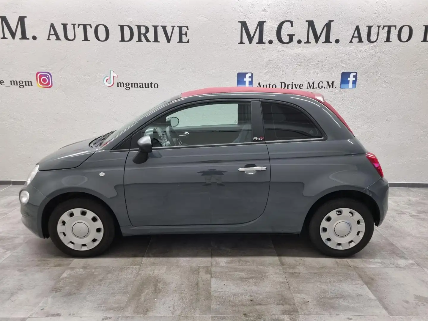 Fiat 500C 1.0 Hybrid Cult Grigio - 2