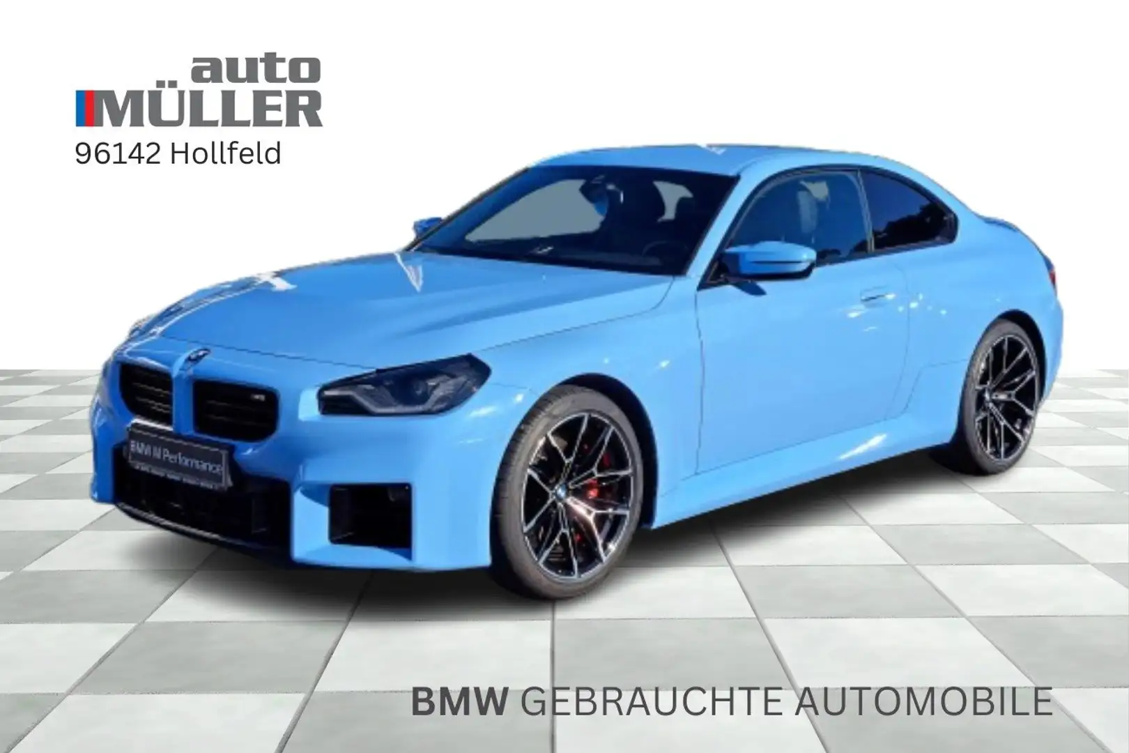 BMW M2 Coupé HK HiFi DAB LED Parking Assistant RFK Konfor Blauw - 1