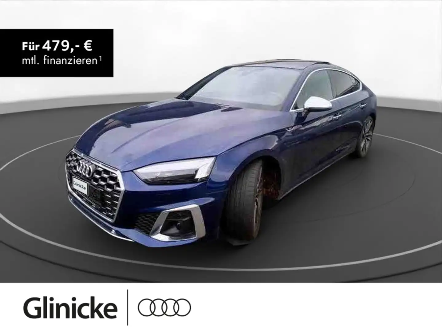 Audi S5 Pano Matrix LM 19" Navi RFK B&O Blau - 1