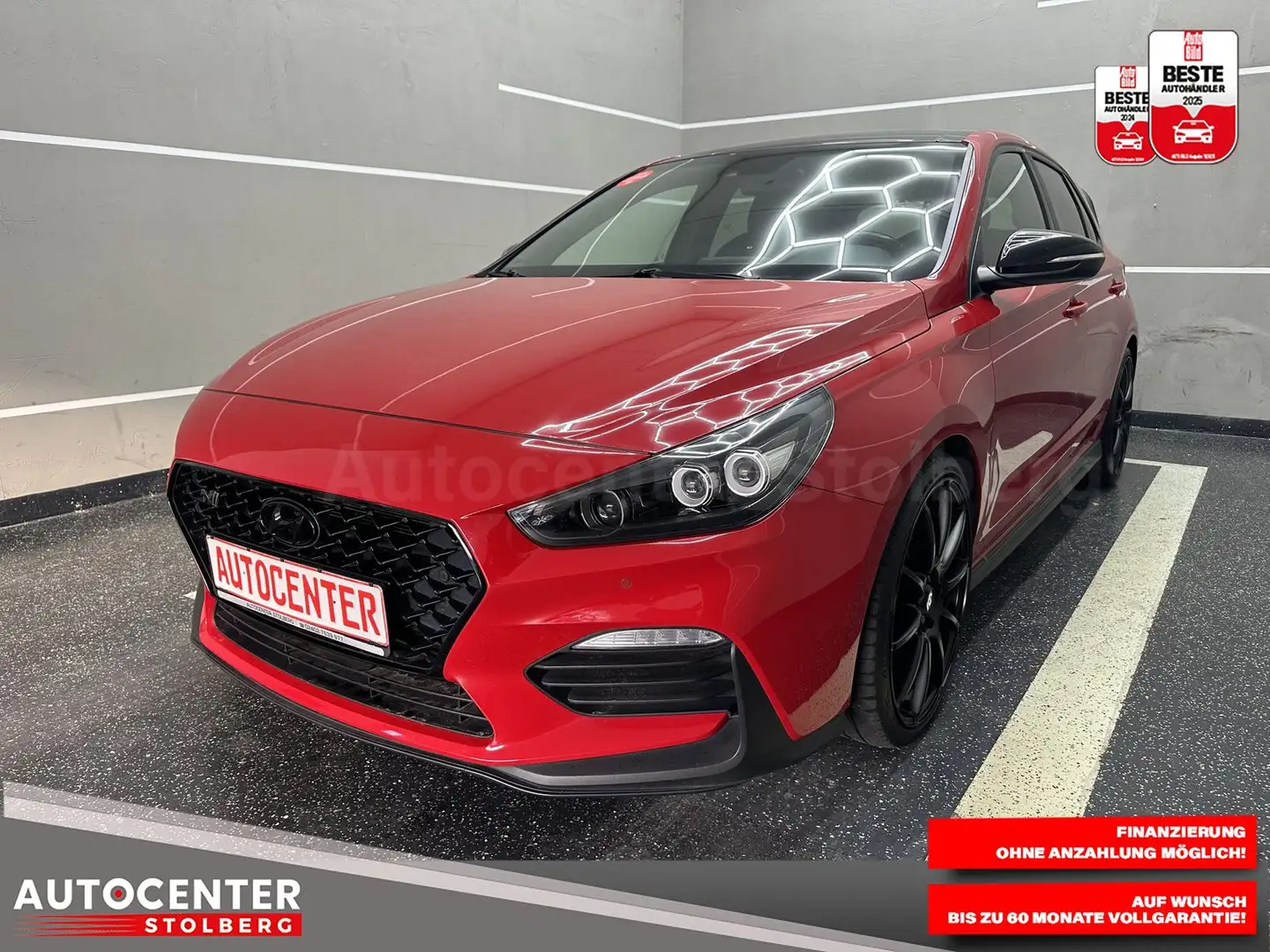 Hyundai i30 N Performance "PANO-NAVI-SITZH-CAM-PDC-ALU" Rouge - 1