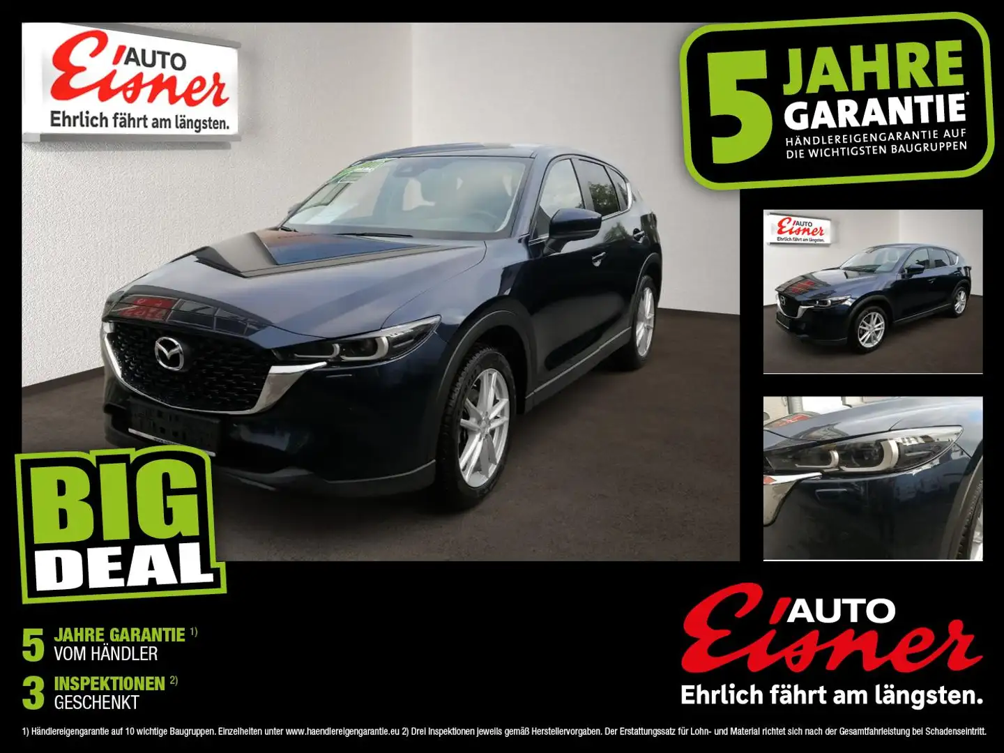 Mazda CX-5 2.2 SKYACTIV-D 150 Ambition Facelift KlimaA Blau - 1