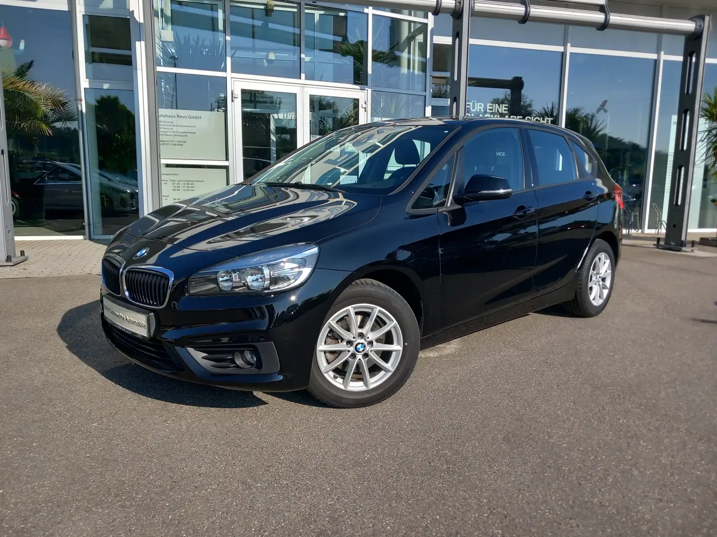 BMW 218 i Active Tourer Advantage PDC SHZ Tempo  Shz Noir - 2