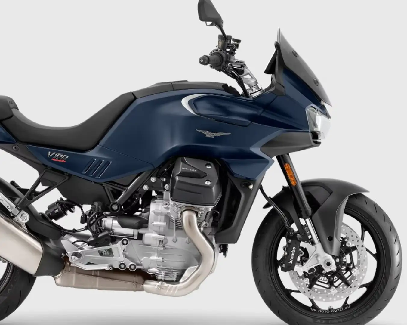 Moto Guzzi V 100 V100 Mandello Blu oceano+Grigio Titanio E5+ Azul - 1