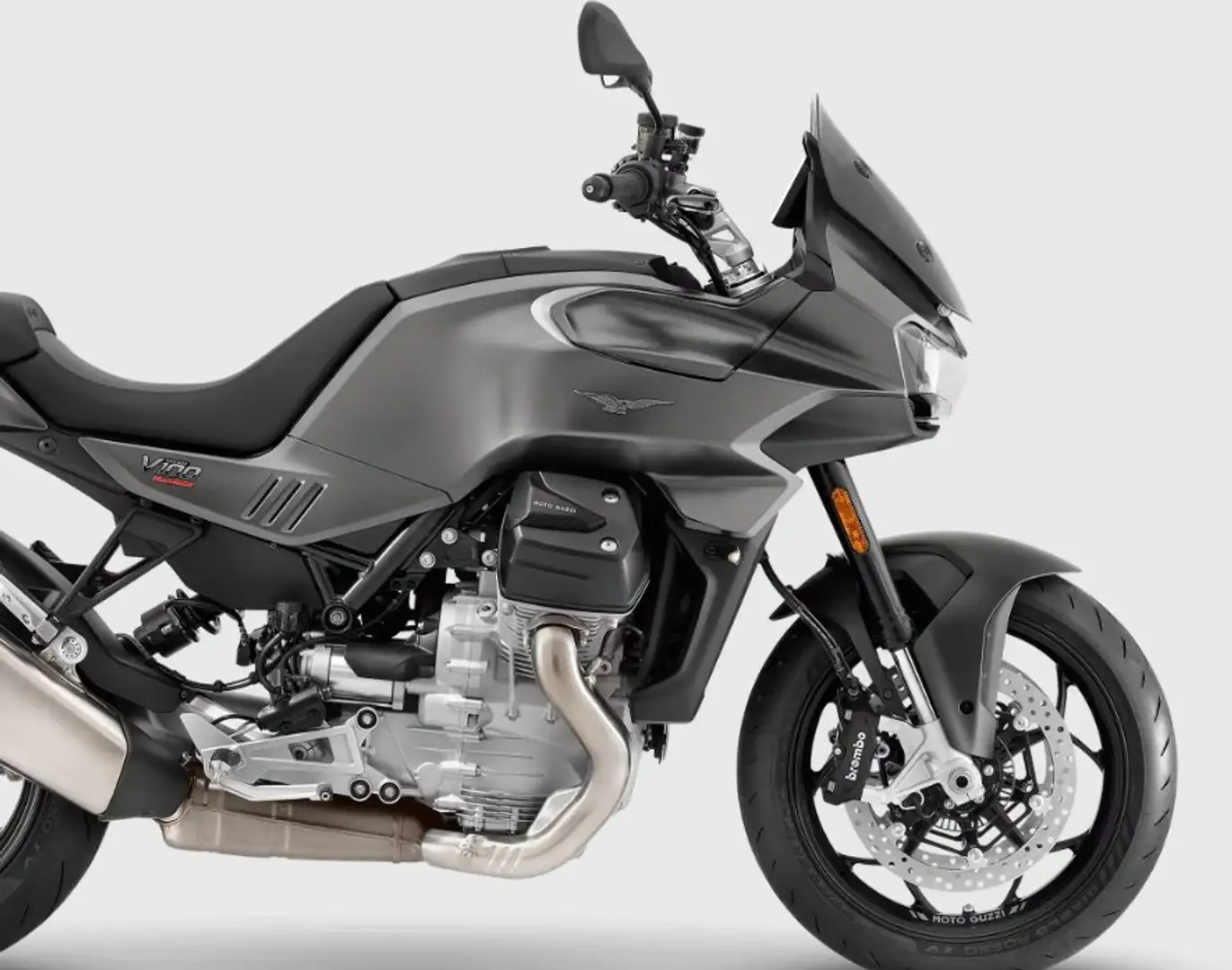 Moto Guzzi V 100 V100 Mandello Blu oceano+Grigio Titanio E5+ Azul - 2