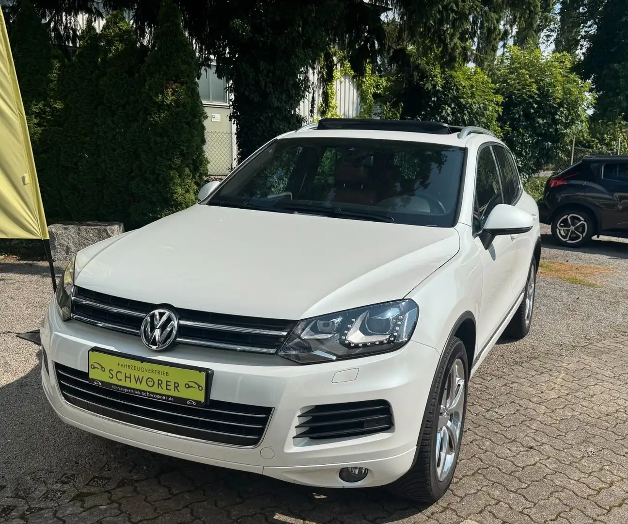 Volkswagen Touareg V6 TDI*Edition-X*Automatik*SH*AHK* Blanc - 2