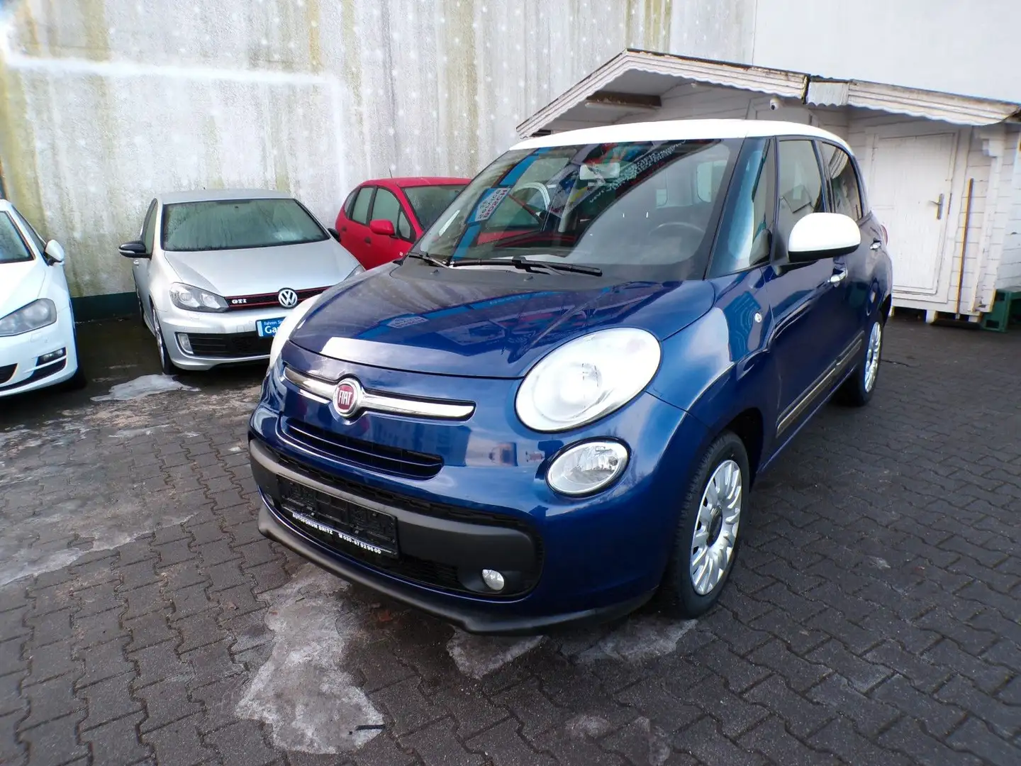 Fiat 500L 1.4 16V Pop Star, 1-HAND Blau - 1
