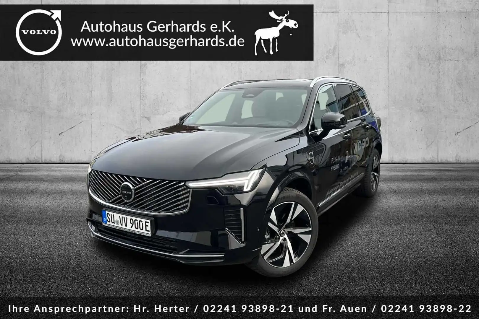 Volvo XC90 Plug-In-Hybrid T8 AWD Ultra Bright FACELIFT Schwarz - 1