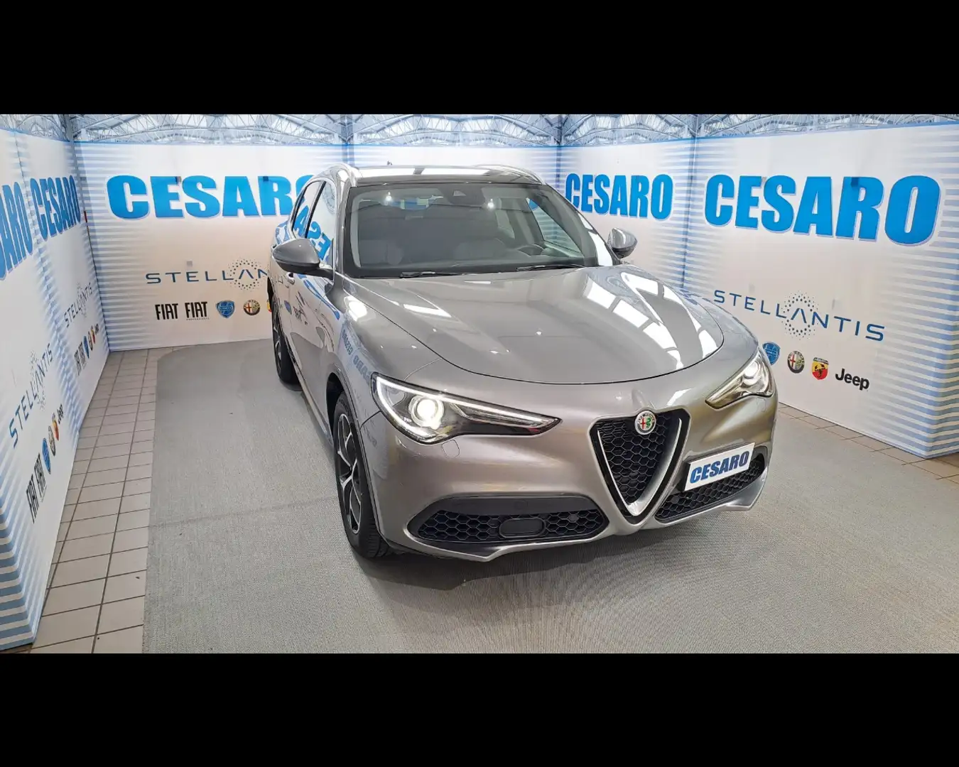 Alfa Romeo Stelvio 2.0 Turbo Ti Gris - 1