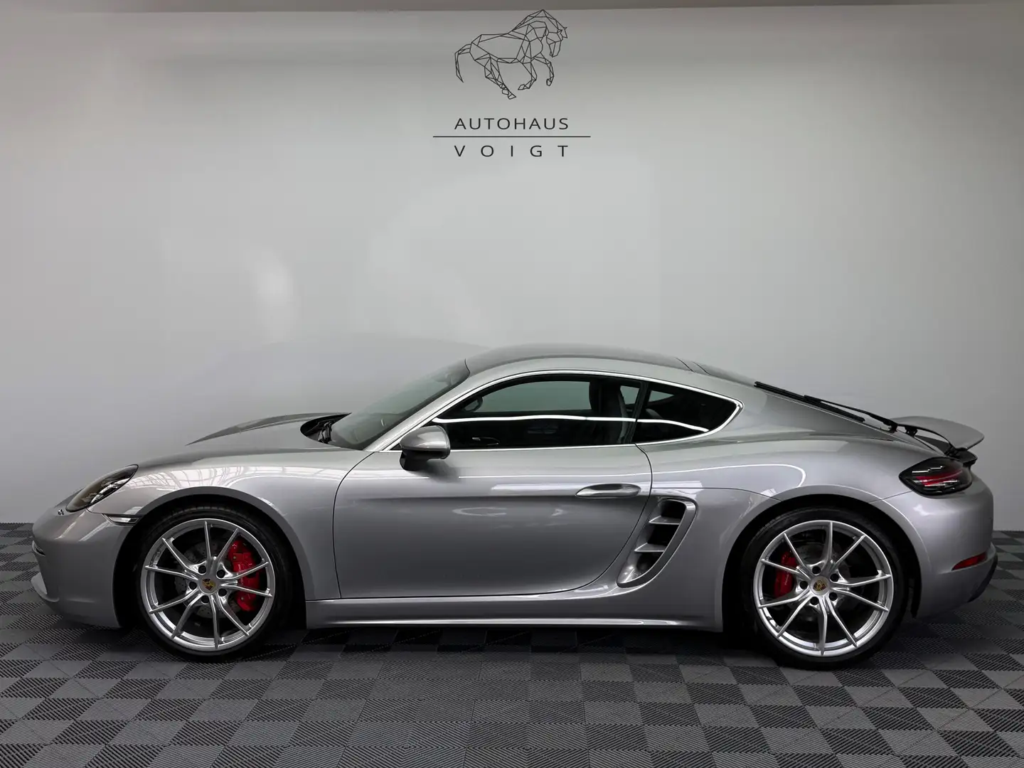 Porsche Cayman S|No-OPF|Approved|PDLS+|Chrono|Kamera|PSM| Argintiu - 1