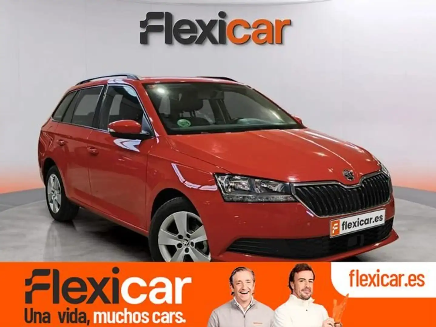 Skoda Fabia Combi 1.0 MPI Scout 55kW Rojo - 1