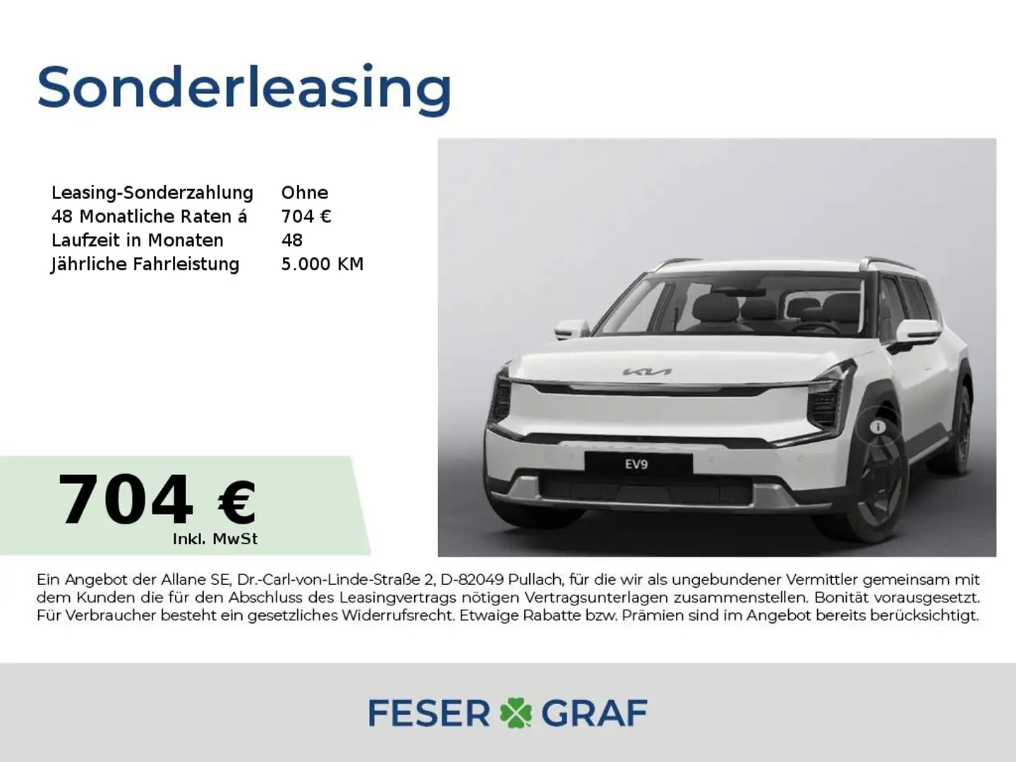 Kia EV9 99,8 kWh RWD Air Navi LED Keyless Bestellfzg Argintiu - 1