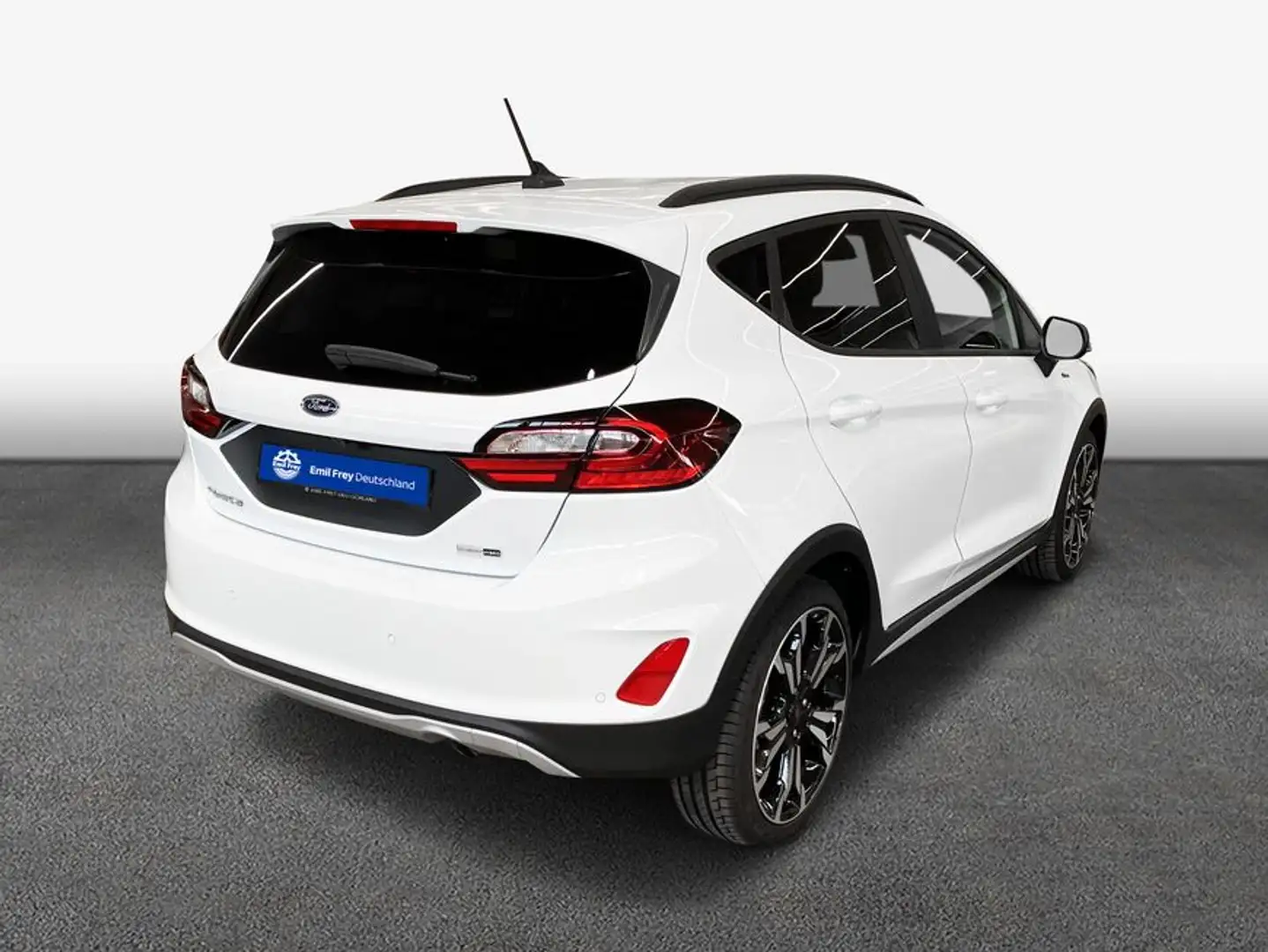 Ford Fiesta 1.0 EcoBoost Hybrid S&S Aut. ACTIVE X Weiß - 2