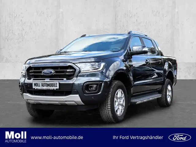 Ford Ranger Wildtrak Doka Auto. AHK ACC Rollo Navi Leder LED S