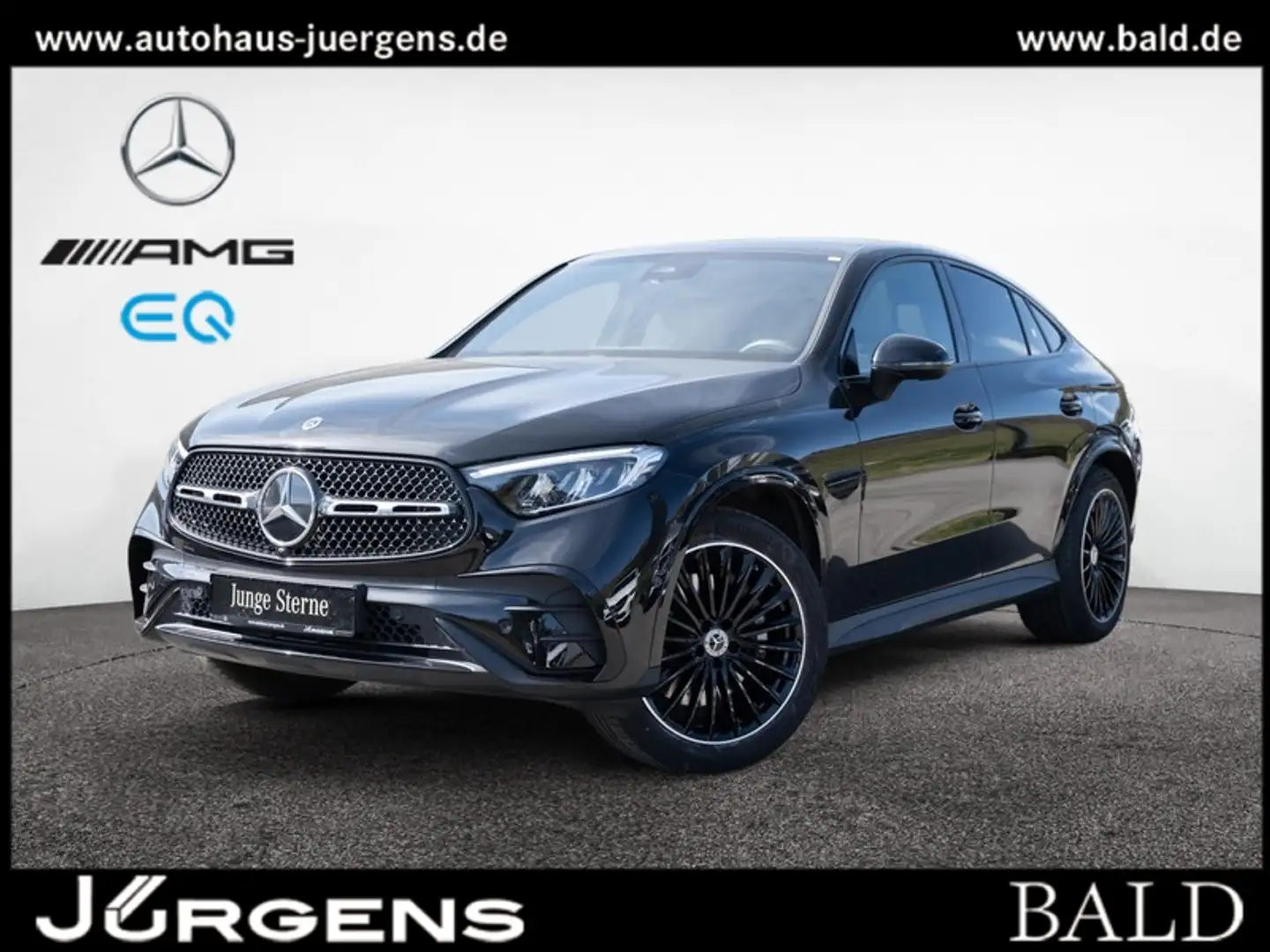 Mercedes-Benz GLC 300 4M Coupé AMG-Sport/Pano/Burm/AHK/Stdhz Negro - 2