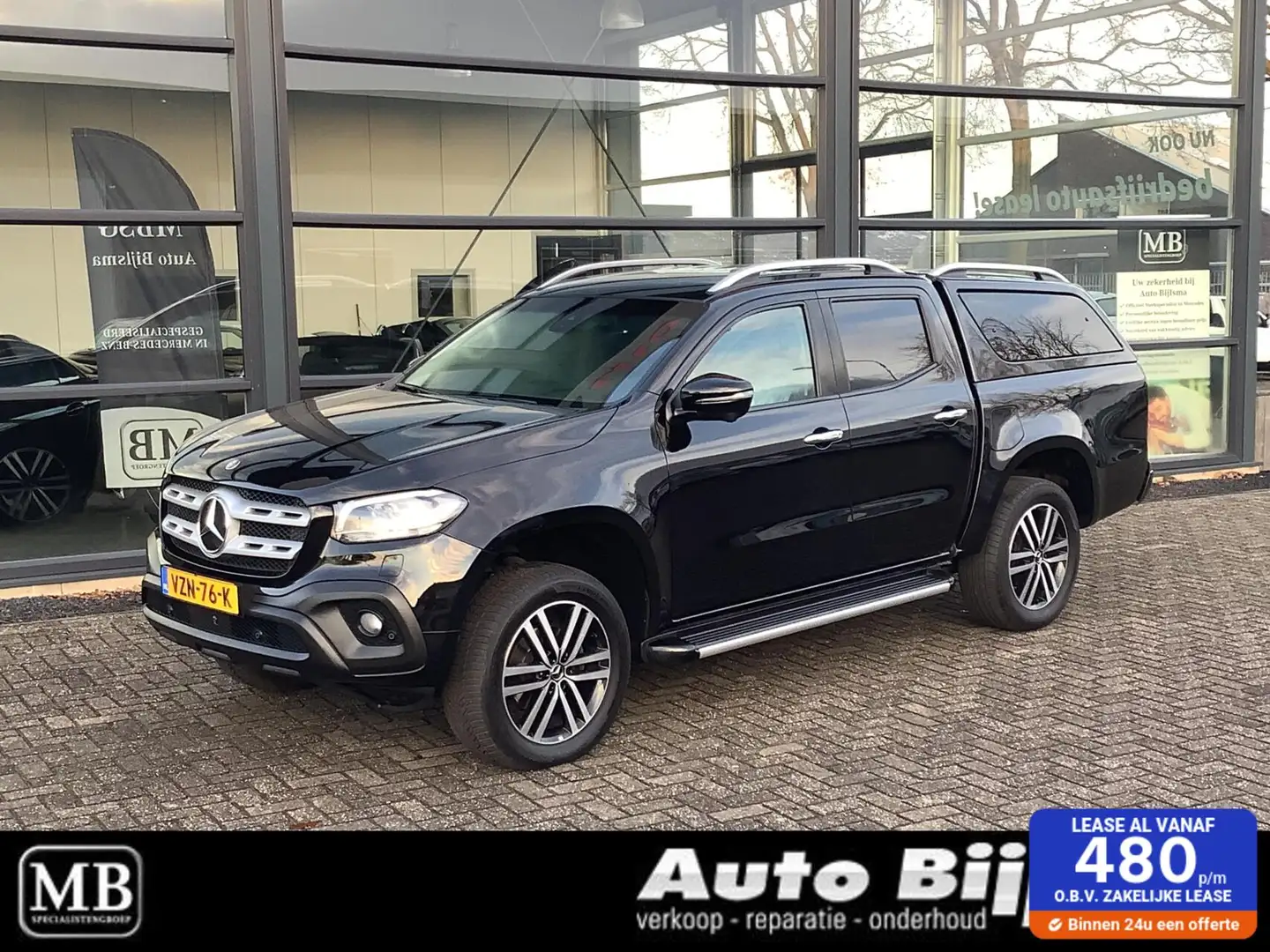 Mercedes-Benz X 250 d 4-MATIC Progressive automaat, camera, led, eerst Noir - 1