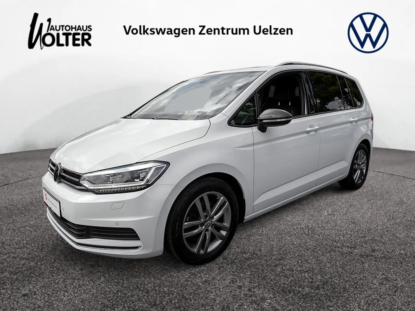 Volkswagen Touran 1.5 TSI Active DSG ACC NAVI PANO LED P Weiß - 1