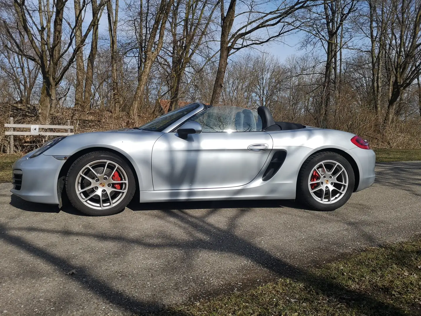Porsche Boxster 981S Silber - 2