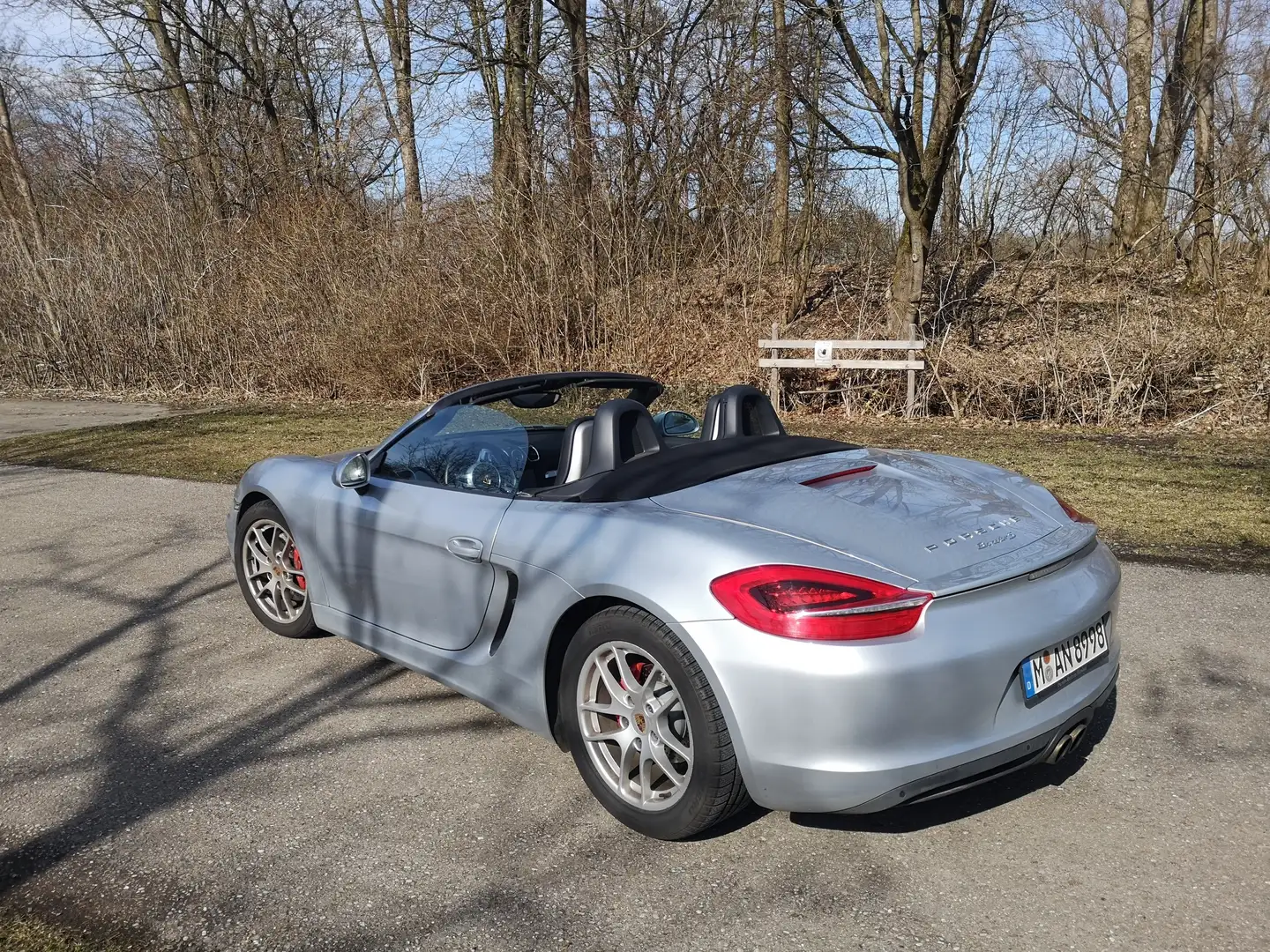 Porsche Boxster 981S Silber - 1