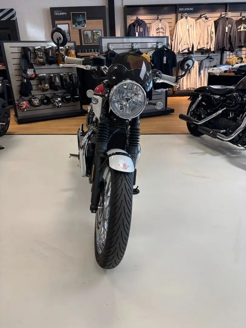 Triumph Bonneville T120 Bud Ekins Roşu - 2
