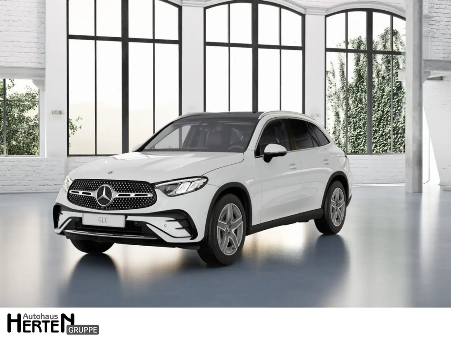 Mercedes-Benz GLC 200 4M+AMG+PANO+360°+AHK+MEMORY+19"ZOLL+SHZ Weiß - 1