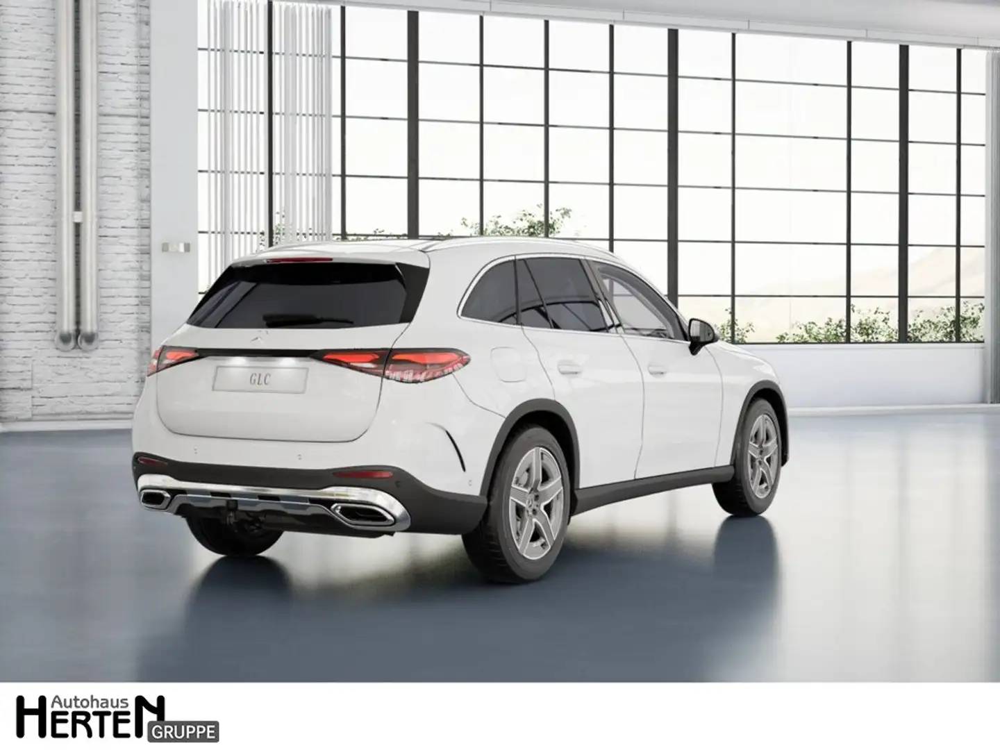 Mercedes-Benz GLC 200 4M+AMG+PANO+360°+AHK+MEMORY+19"ZOLL+SHZ Weiß - 2