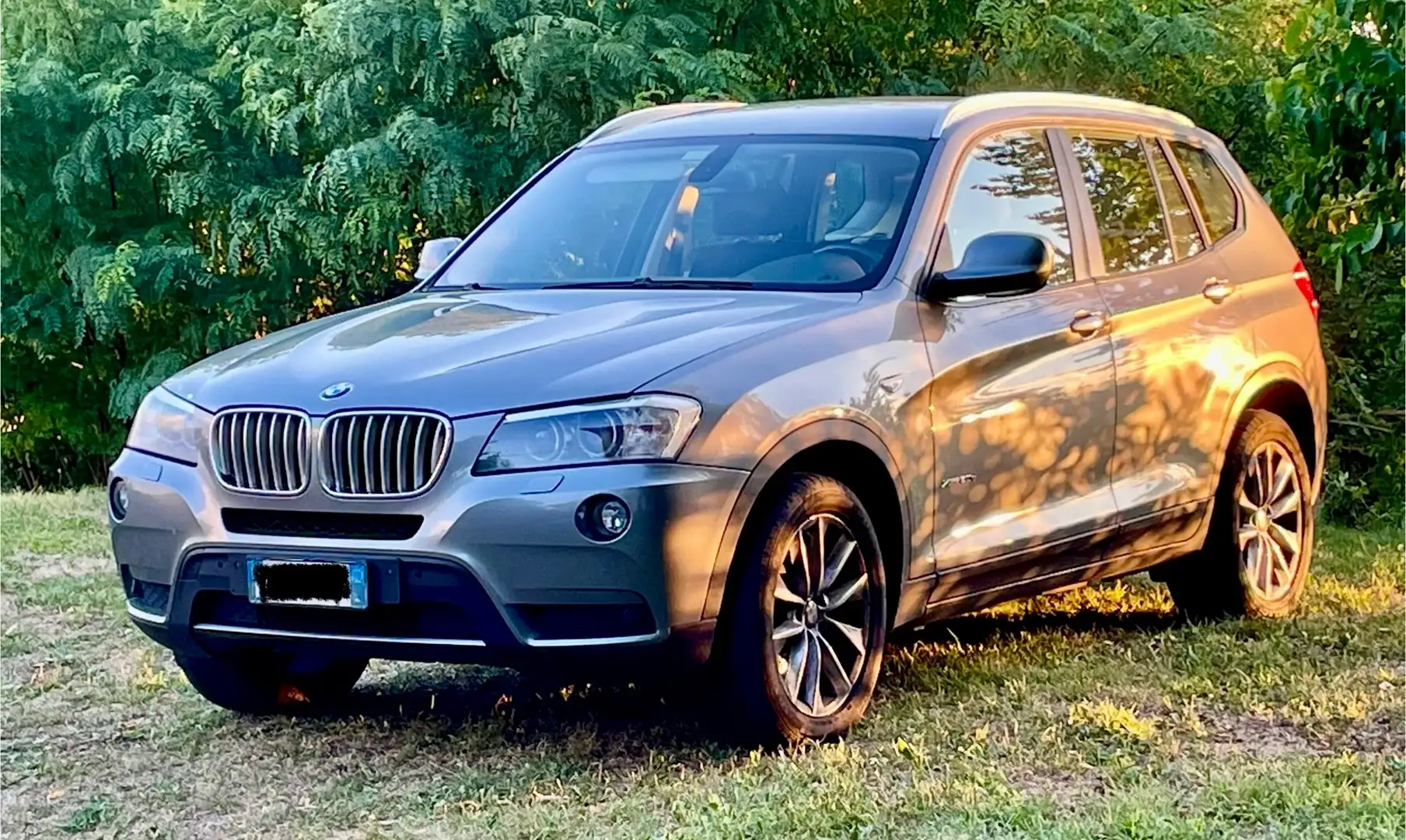 BMW X3 X3 F25 2010 xdrive20d Futura Grijs - 1