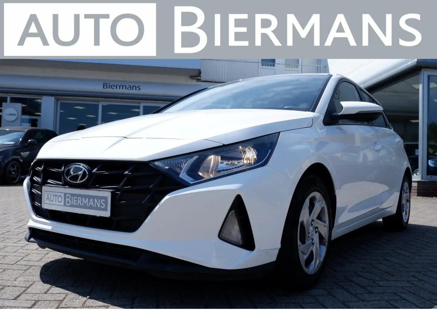 Hyundai i20 1.2i-Comfort .Stoelverw! Rijklaarprijs incl 12MND Blanc - 1