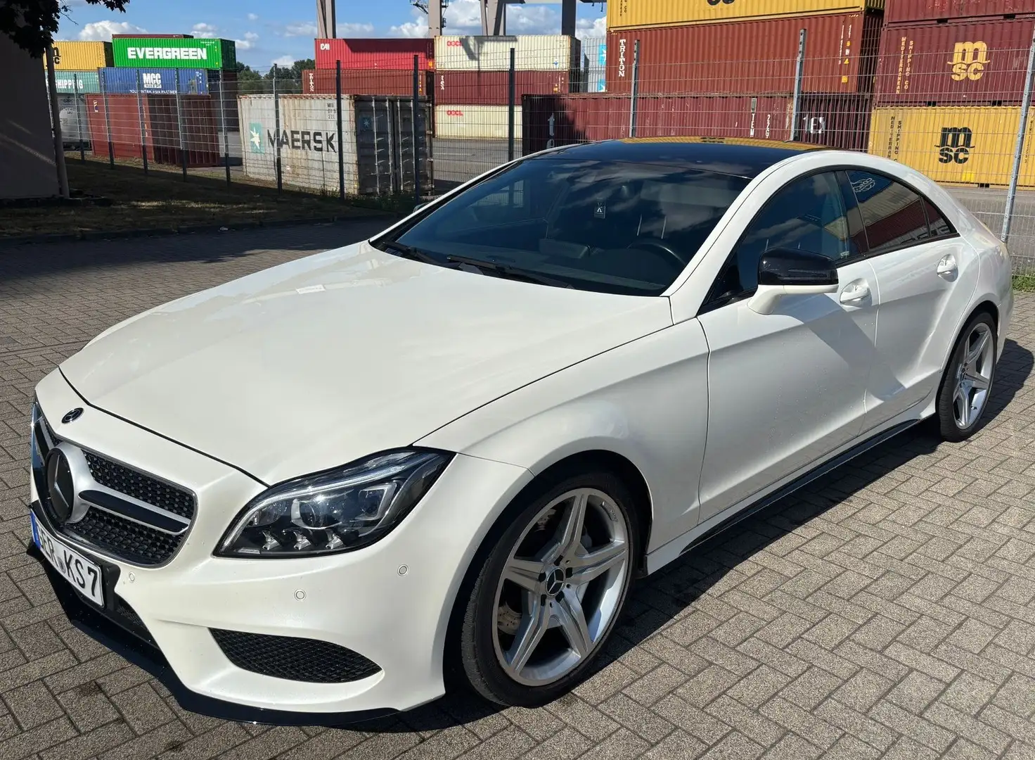 Mercedes-Benz CLS 350 BlueTec AMG-Line Blanc - 1
