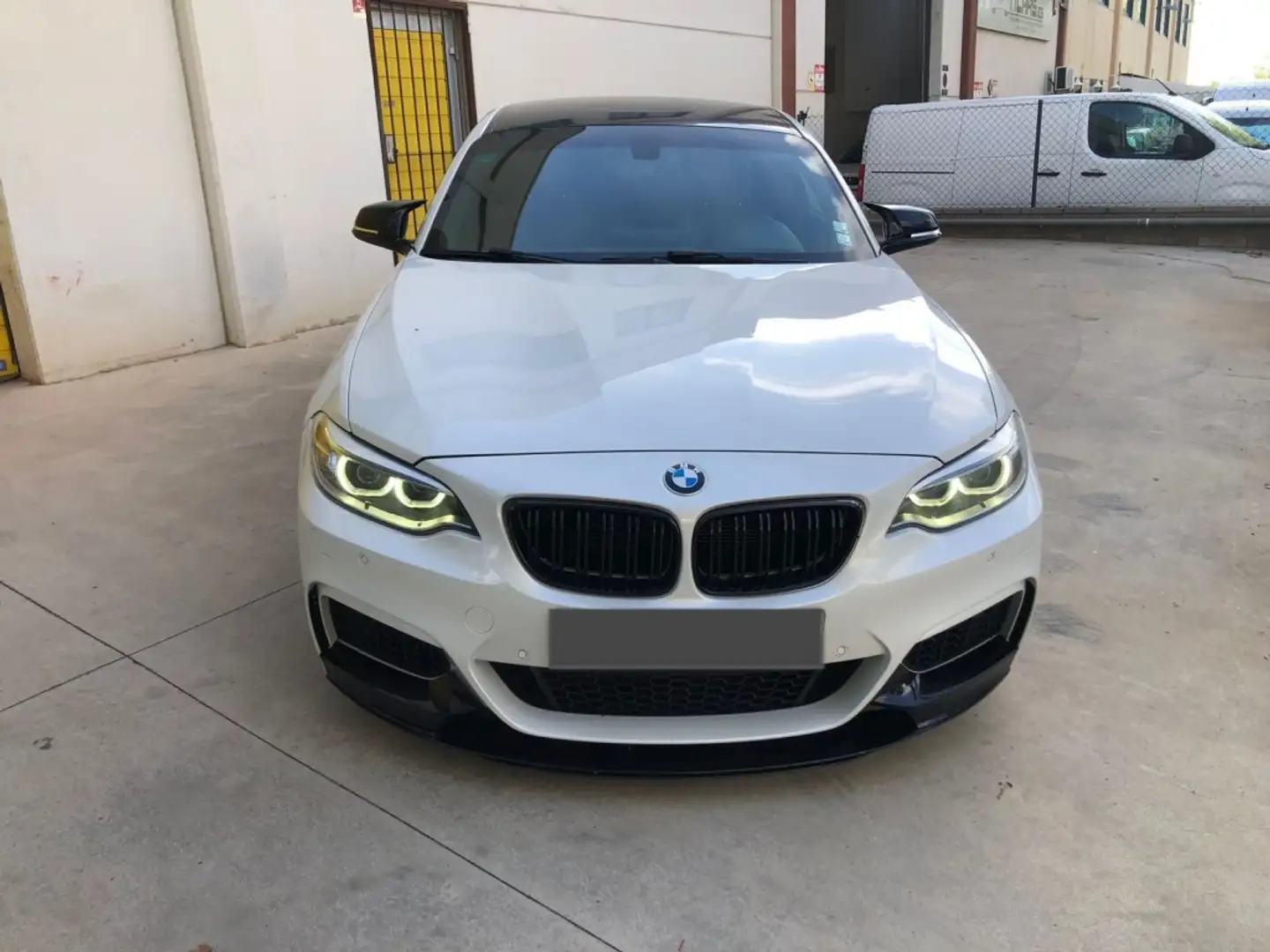 BMW 235 M235iA Coupé Blanc - 2